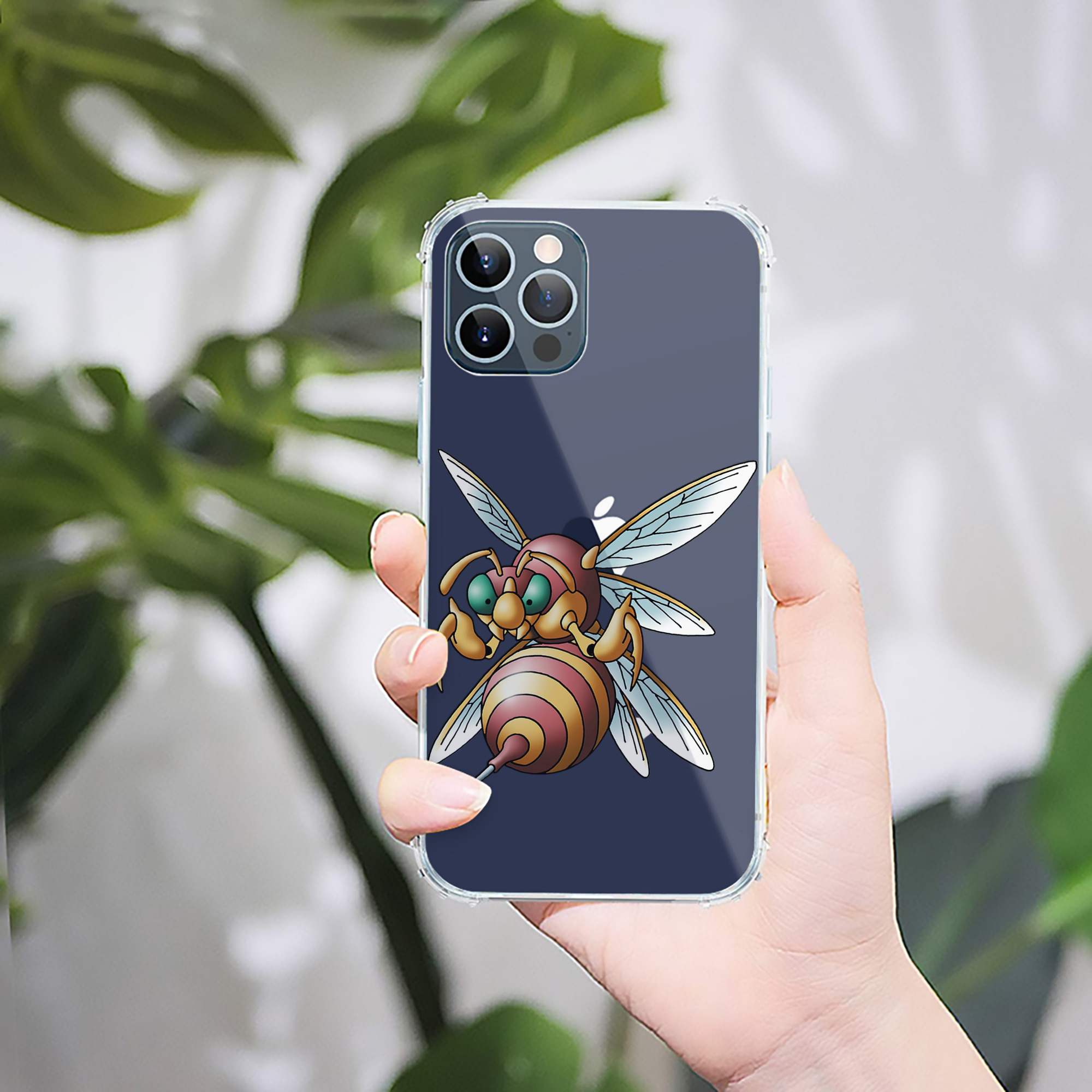 （画像用） ドラゴンクエスト Doragon Kuesuto Dragon Quest 【iPhone 12シリーズ対応】透明スマホケース（クリアソフトケース）